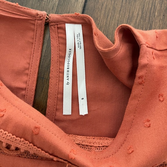 Anthropology BOHO embroidered midi dress small - Picture 3 of 5